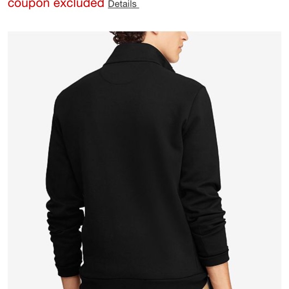 Men's Double-Knit Half-Zip Pullover - image 2